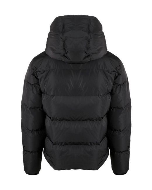 DSquared² Black Road Bomber Puffer Jacket for men