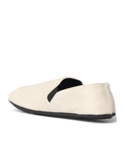 The Row Natural Vincit Puts On Loafers