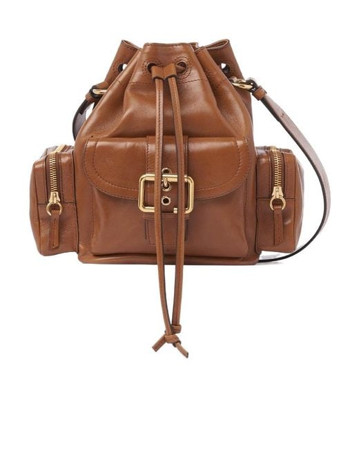 Chloé Brown Chloé Camera Bucket Bag