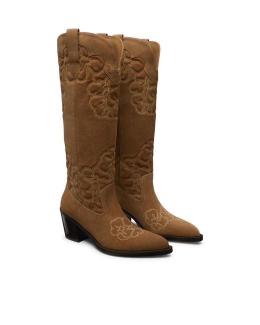 Stuart Weitzman Brown Felix Boot