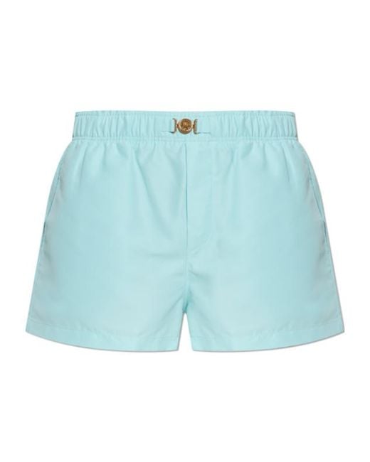 Versace Blue Medusa '95 Swim Shorts for men