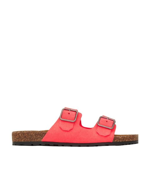 Saint Laurent Pink Jimmy Double-Strap Slip-On Sandals for men