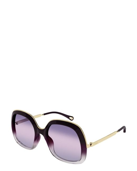 Chloé Purple Sunglasses