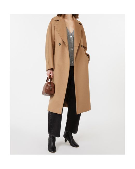 Weekend by Maxmara Natural Resina Belted Long Coat