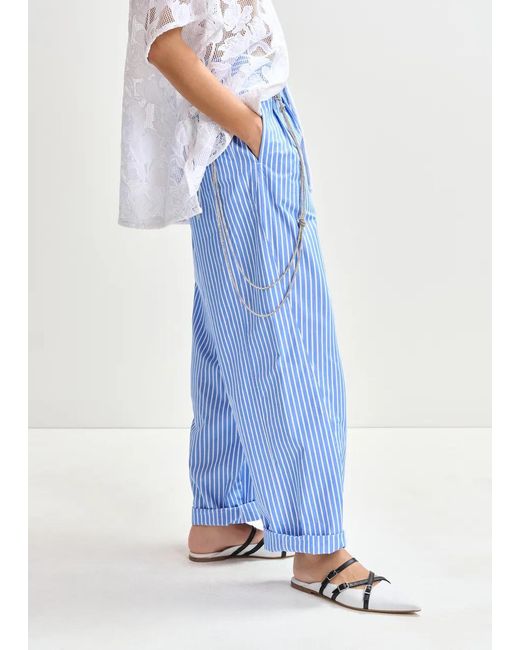 Essentiel Antwerp Blue Hoek Tapered Pants