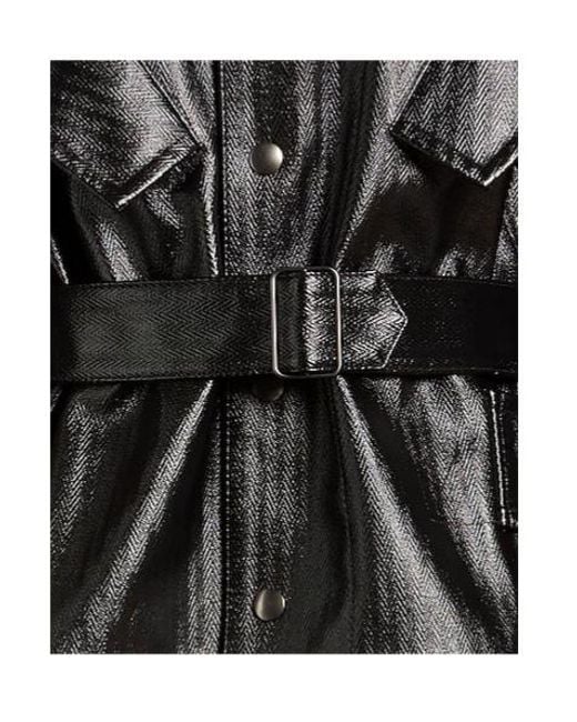Maison Margiela Black Minimalist Long-Sleeve Jacket