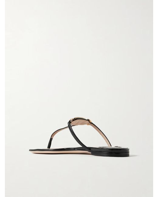 Tom Ford Brown Whitney Logo-Embellished Slippers