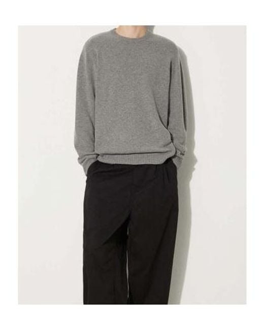Carhartt Gray Long-Sleeved Sweater for men