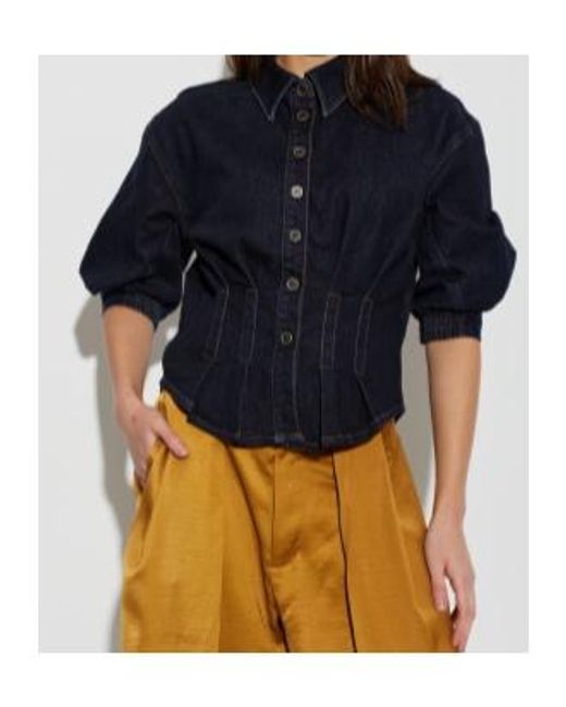 AllSaints Blue Denim Shirt