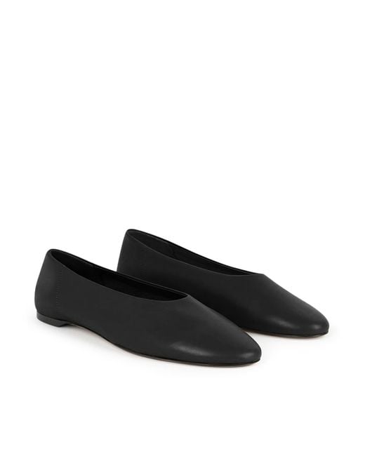 Totême Black Ballet Flats