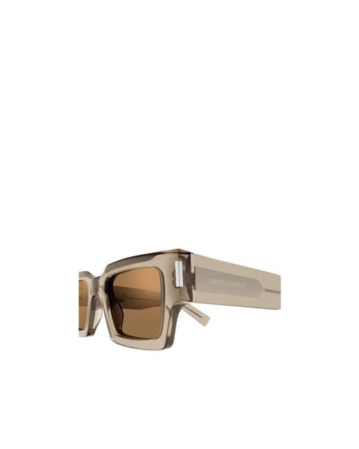 Saint Laurent Multicolor Eyewear Rectangular Frame Sunglasses for men