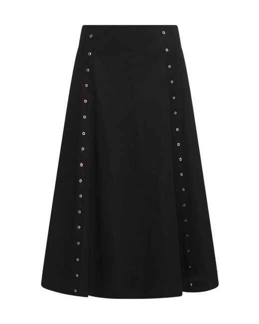 Marella Black Flared Skirt