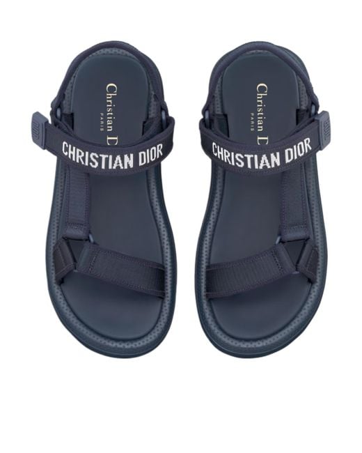 Dior Blue Iviera D-Wave Sandal
