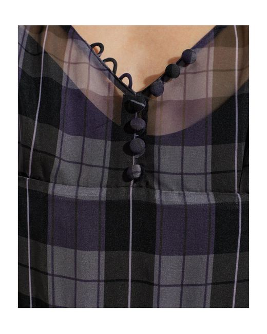 Marc Jacobs Blue Short-Sleeved Dress