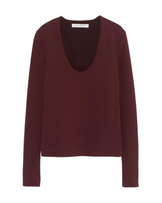 Philosophy Di Lorenzo Serafini Purple Long-Sleeved T-Shirt