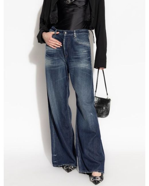 DIESEL Blue 1996 D-Sire Distressed Jeans