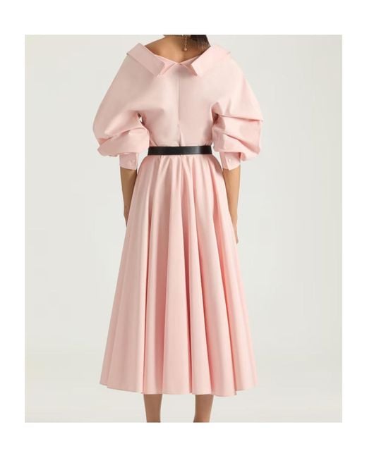 Givenchy Pink Flared Long Circular Skirt