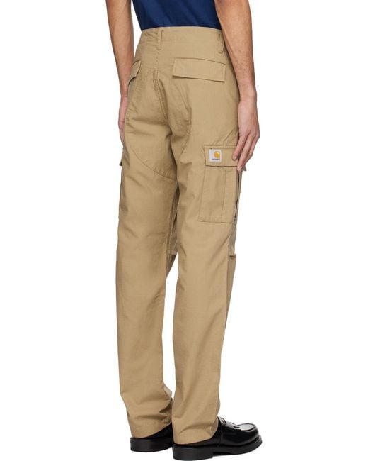 Carhartt Natural Aviation Ripstop Cargo Trousers for men