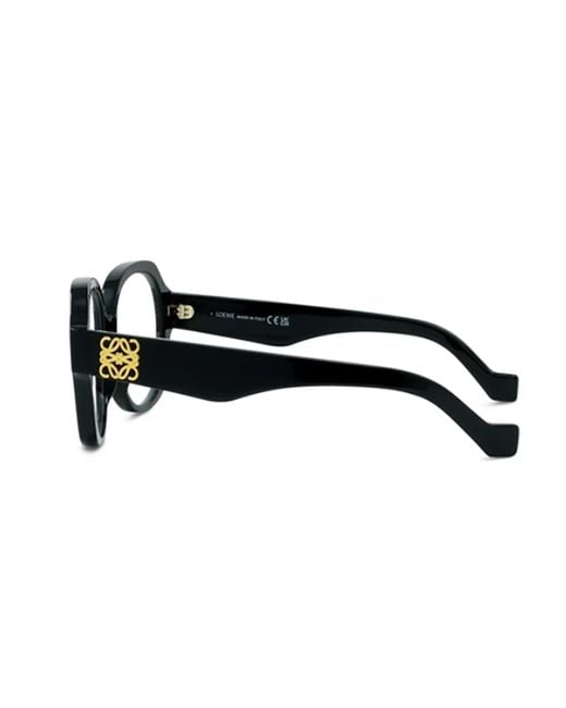 Loewe White Oval Frame Glasses