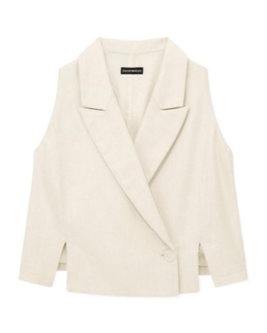 Emporio Armani Natural Waistcoat
