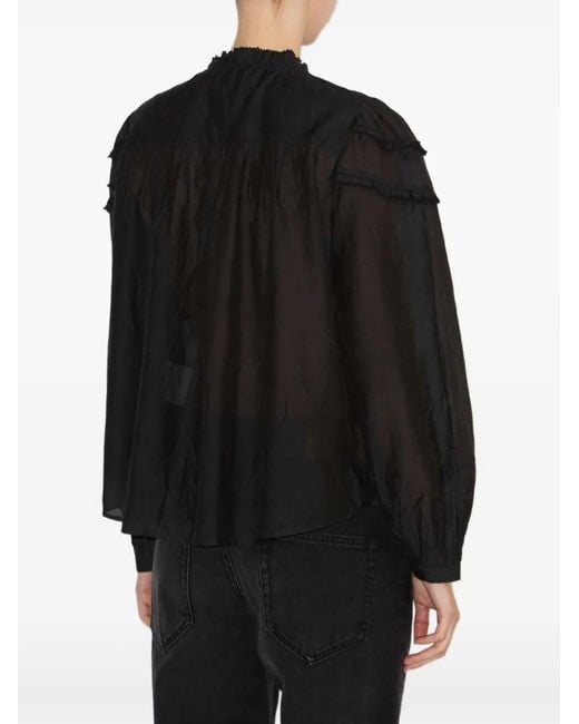 Isabel Marant Black Christa Blouse