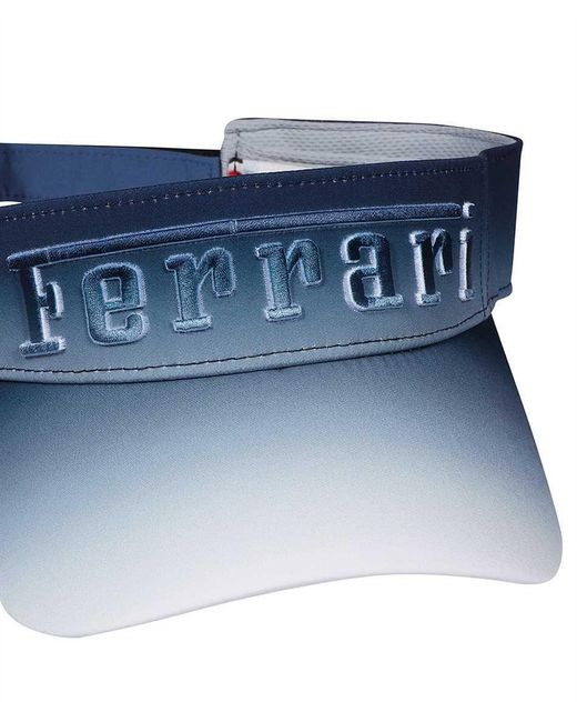 Ferrari Blue Logo Hat for men