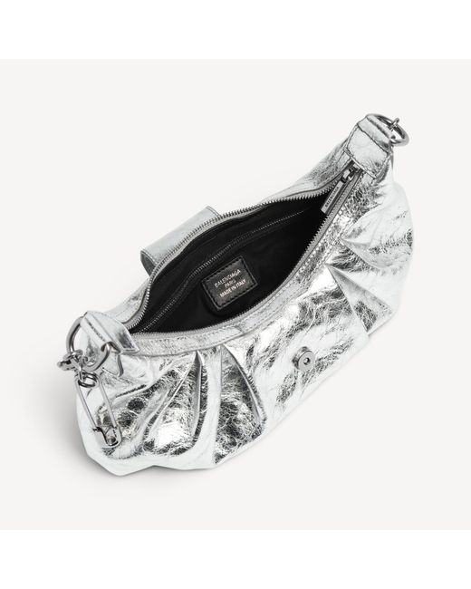Balenciaga Pamela Metallic Shoulder Bag