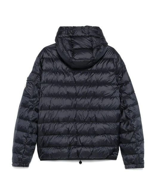 Moncler Blue Najan Zip-Up Padded Jacket for men