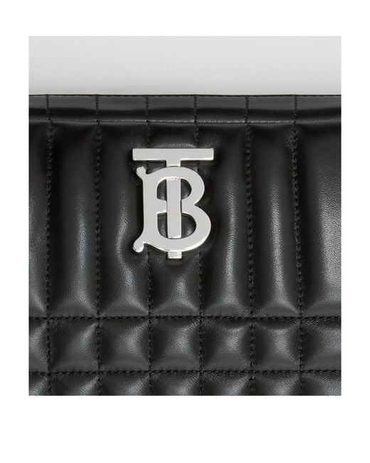 Burberry Black Lola Small Quilted Shoulder Bag