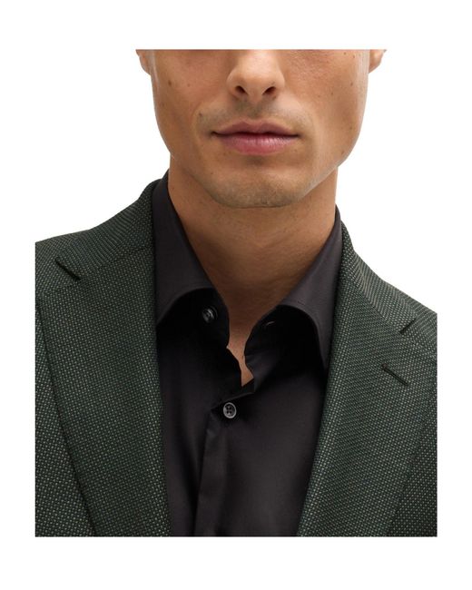Boss Black Single-Breasted Blazer for men