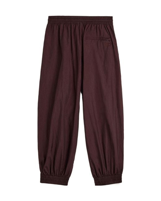 Y-3 Purple Gradient 3-Stripes Track Pants for men