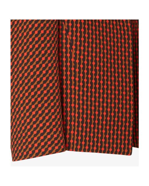 Fendi Brown Dots And Wool And Silk Jacket
