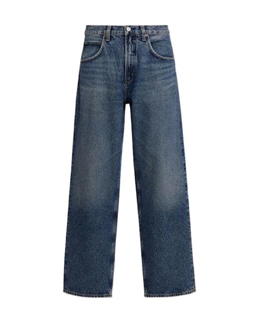 Agolde Blue Cotton Jeans for men