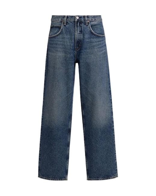 Agolde Blue Cotton Jeans for men