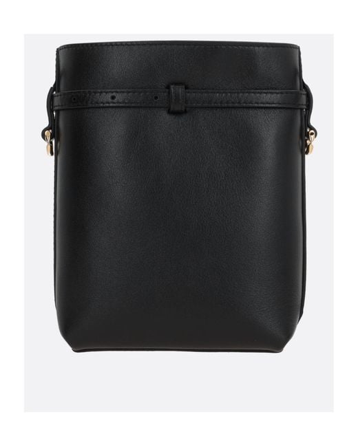 Givenchy Black Buckle Detailed Crossbody Bag
