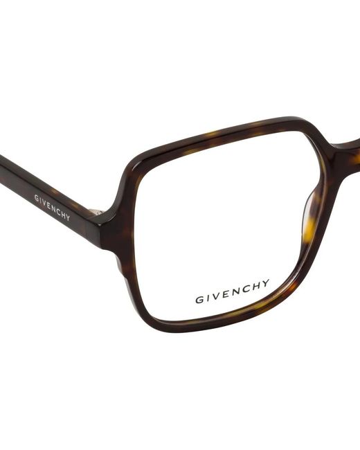 Givenchy White Eyewear Square Frame Glasses
