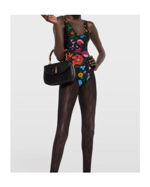 Gucci Multicolor Flora One-Piece Swimsuit