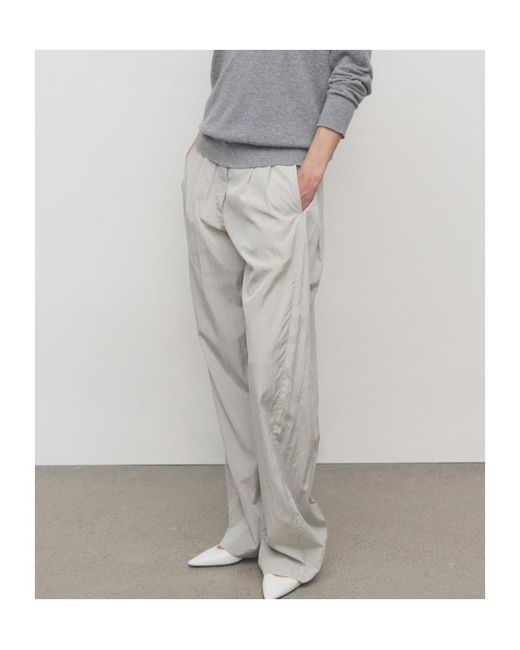 The Row Gray Iven Pants