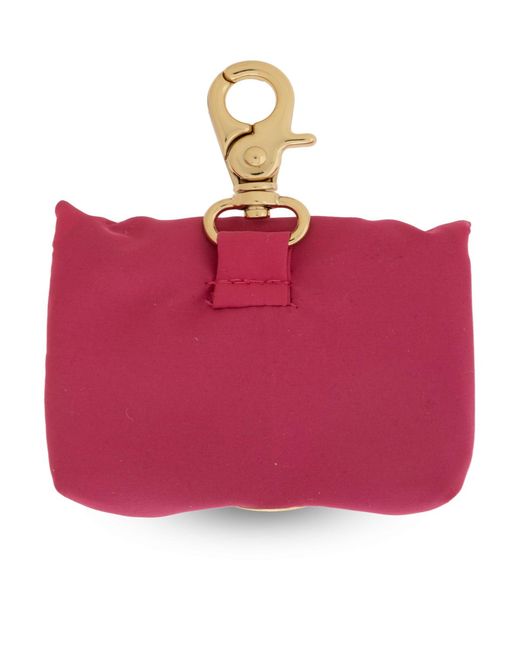 Versace Red Logo Clutch for men