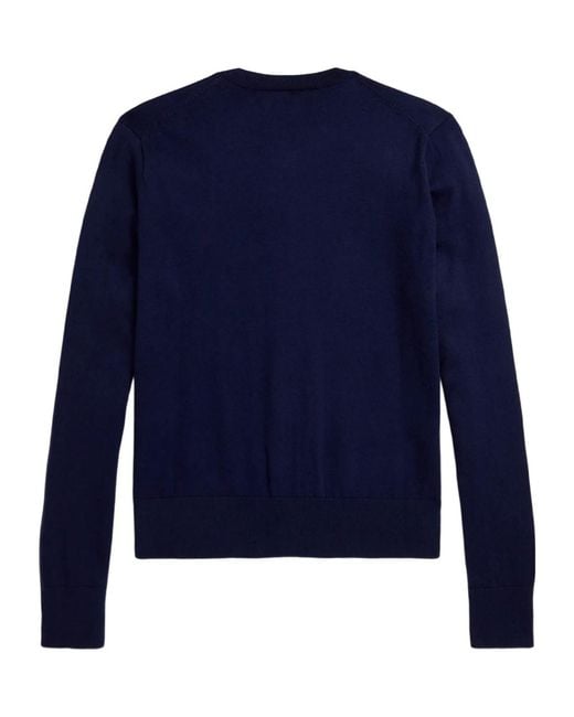 Polo Ralph Lauren Blue Button Cardigan