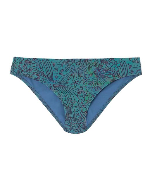 Ulla Johnson Blue Printed Bikini Briefs