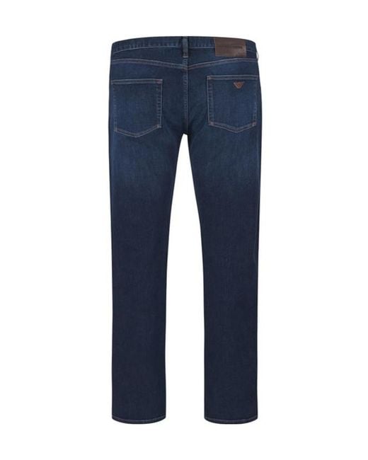 Emporio Armani Blue J45 Jeans for men
