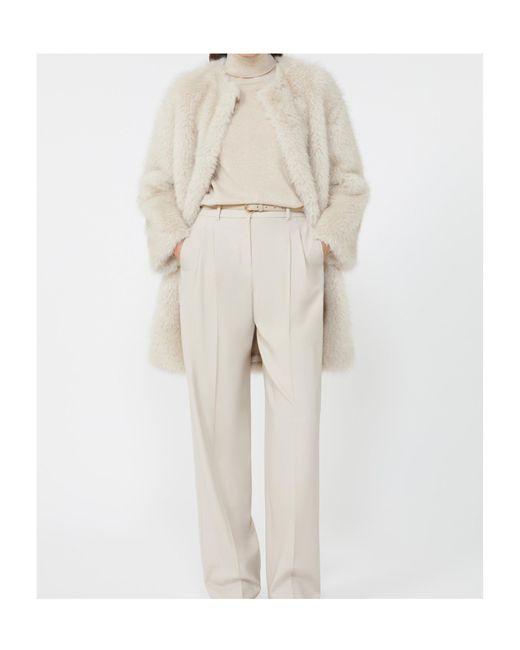 Max Mara White Studio Roll-Neck Knitted Jumper