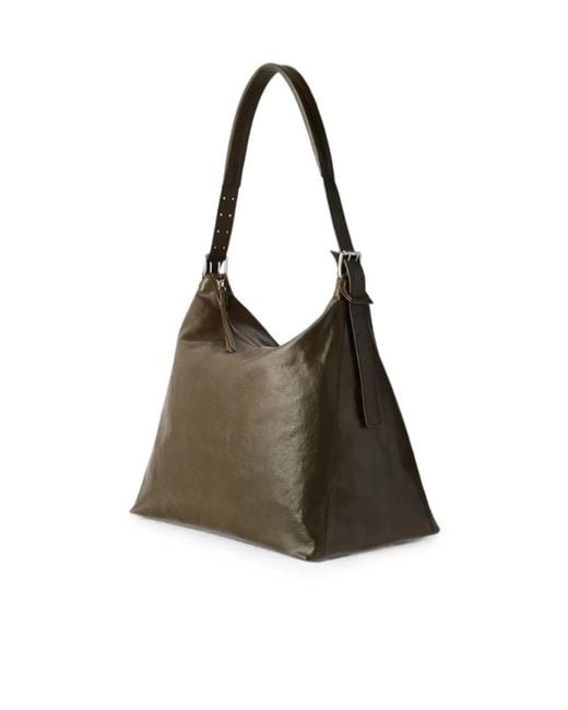 Lemaire Brown Belted Bag