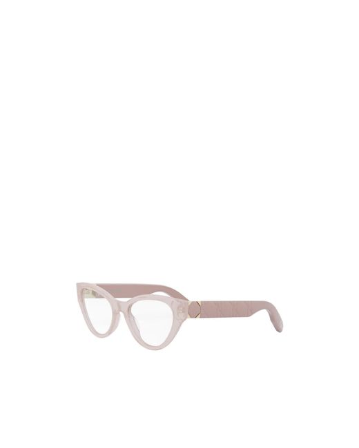 Dior White Logo Flat Mirror