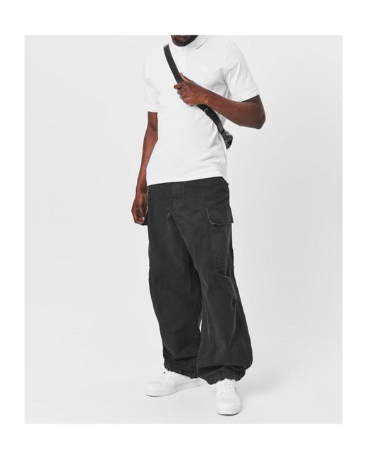 Prada Black Baggy Cargo Trousers for men