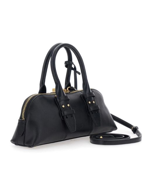 Pinko Black Small Escape Bowling Bag