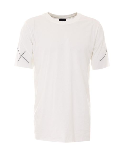 Thom Krom White Round-Neck T-Shirt for men