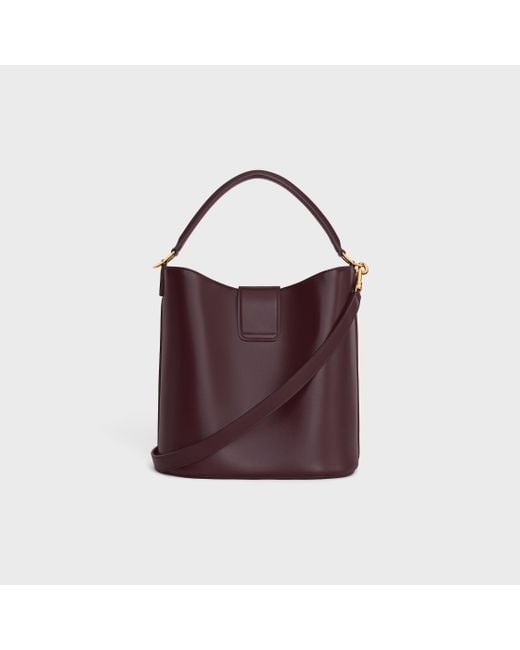 Céline Purple Medium Bucket Louise