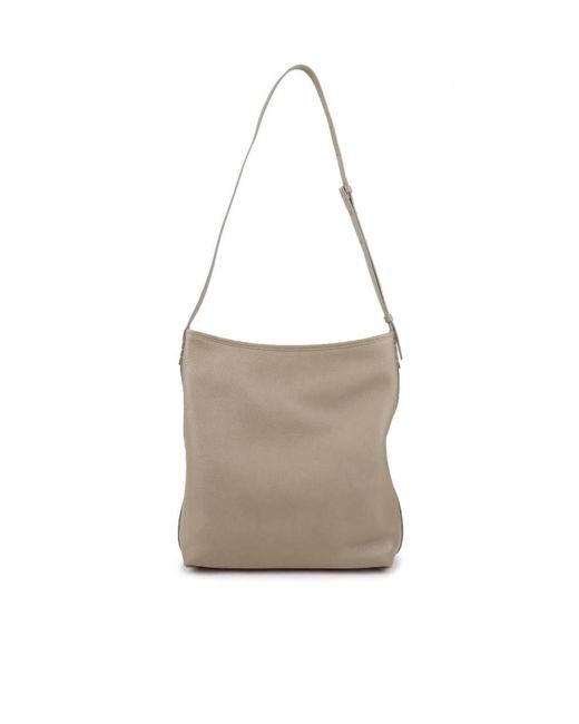 Burberry Natural Small Highland Shoulder Bag